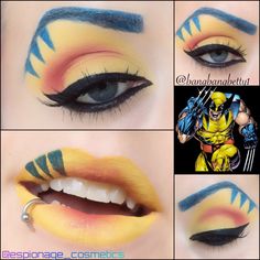  Wolverine Eye Shadow and Lips pt. 1