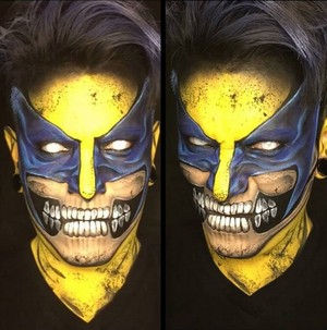  Wolverine Face Paint pt. 2