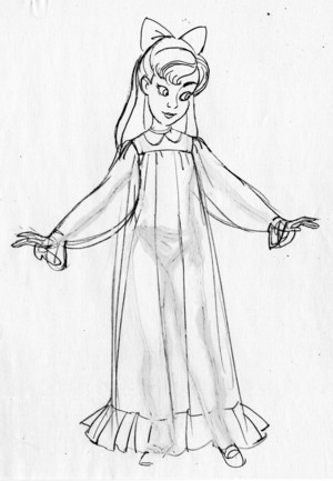  Young Anastasia character designs
