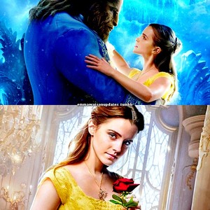  new scenes of Emma as Belle in BATB+French poster