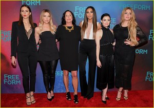  'Pretty Little Liars' Cast Attend Final Freeform Upfronts in NYC