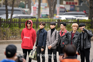  170331 GOT7 Heading to KBS musique Bank