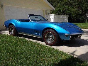  1968 Corvette परिवर्तनीय