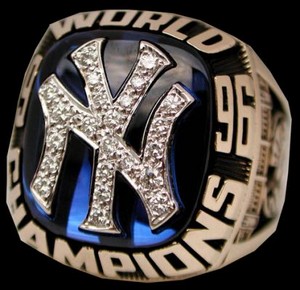  1996 World Series Ring