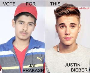  2016 vote for this Jai Prakash With Justin Bieber 2016