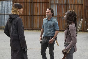  7x16 ~ The First день of the Rest of Your Lives ~ Michonne, Rick and Jadis