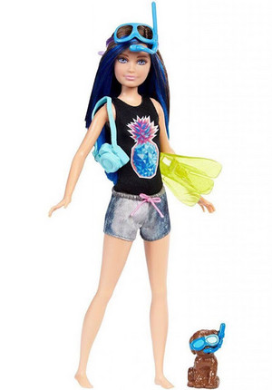  Barbie dolpin Magic Skipper Doll