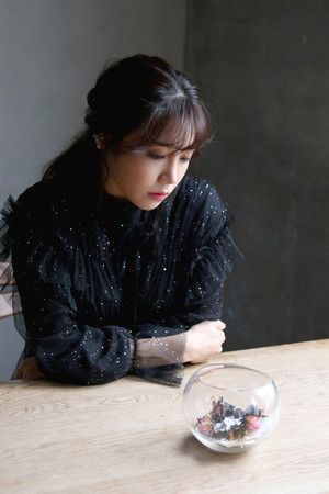  Behind the fotografias of Jeong EunJi for ‘Space’ Album jaqueta