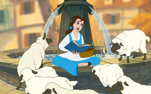  Belle With Sheeps