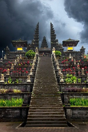 Besakih Temple   Bali  Indonesia
