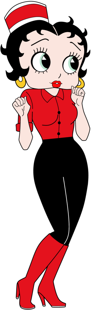 Betty Boop Anime Render