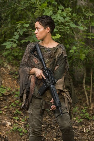  Briana Venskus as Beatrice in The Walking Dead