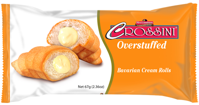 CROSSINI Overstuffed Bavarian Cream Rolls