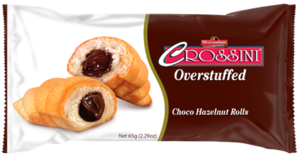 CROSSINI Overstuffed Choco Hazelnut Rolls
