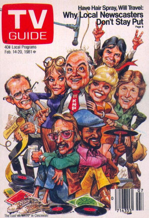  Caricature TV Guide Cover