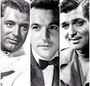  Cary Grant,Gene Kelly and Clark Gable