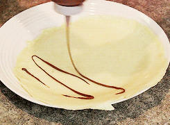  チョコレート crepes
