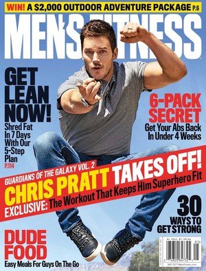 Chris Pratt - Men's Fitness Cover - 2017