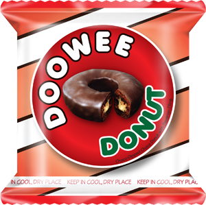  DOOWEE DONUT chokoleti