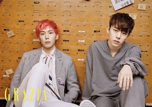  Daehyun and Himchan for 'Grazia'