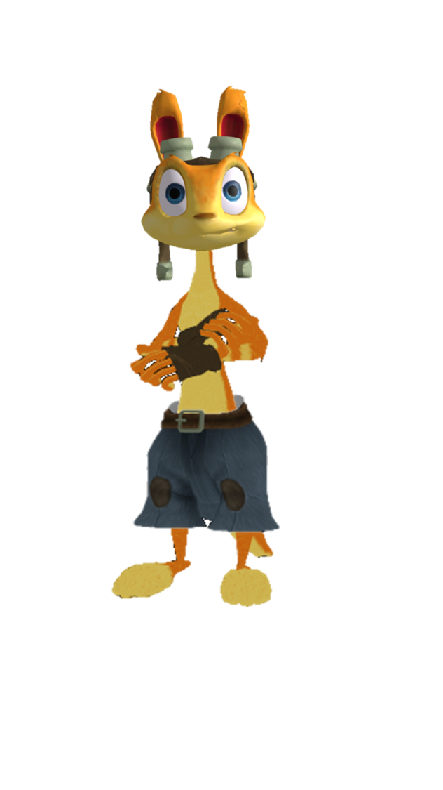 Daxter with Close Smile Faces XPS and MMD