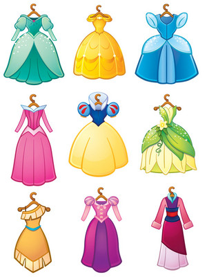  迪士尼 Princess Dresses