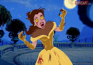  Disney Princesses as horror movie villains 11 11