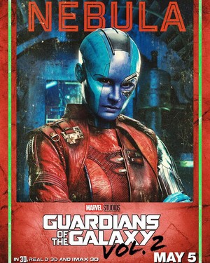Guardians Of The Galaxy Vol. 2 ~ Character Poster - Nebula