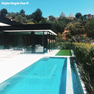  Haylee Pergola's Beverly hügel mansion