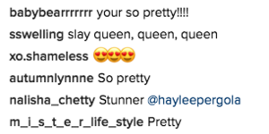Haylee Pergolas Instagram Fans 