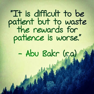  Islamic nukuu about patience