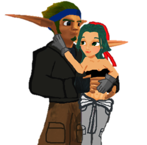 Jak and Keira Hagai Casual Outfit