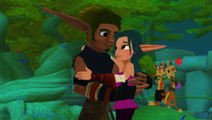 Jak x Keira Hagai and Daxter x Tess Haven Forest Date