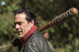  Jeffrey Dean morgan as Negan in 7x16 'The First hari of the Rest of Your Lives'