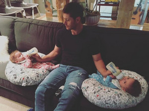  Jensen with the twins