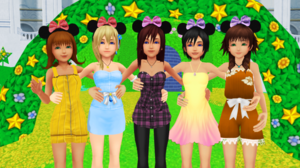  Kingdom Hearts Beautiful Girls in Disney schloss