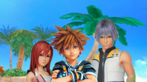 Kingdom Hearts III Destiny Islands Trios Sora  Kairi and Riku