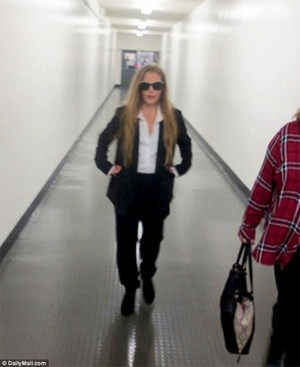  Lisa leaving court
