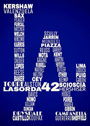  Los Angeles Dodgers - All Time Greats