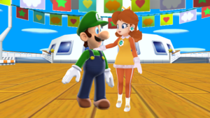  Luigi and маргаритка Soochi MMD крейсер