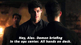  Malec being interrupted