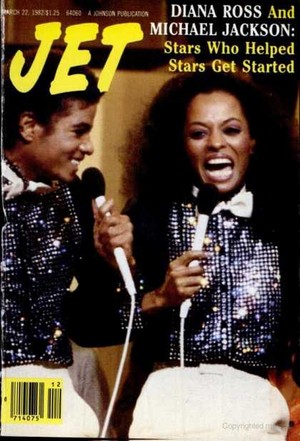  Michael And Diana On The Cover Of Jet