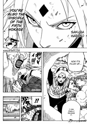  Naruto Shippuden Manga 632 Explosion Sakura Haruno