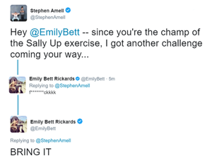  New Stephen and Emily tweets