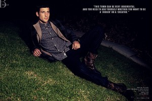 Parker Young - Bello Magazine Photoshoot - Fall 2012