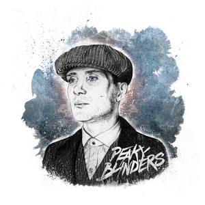  Peaky Blinders illustration oleh Daniel Cash