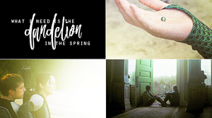 Peeta/Katniss Fanart - The Dandelion In The Spring