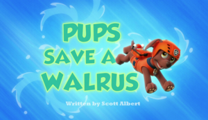  Pups Save a Walrus