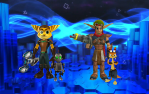  Ratchet and Clank and Jak and Daxter Playstation All Stars