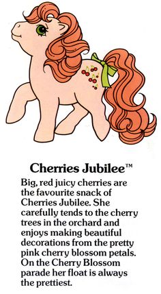  Cherries Jubilee Fact File